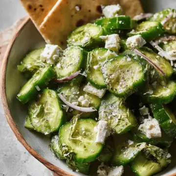 Cucumber Salad with Feta