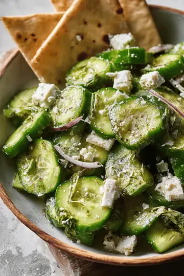 Cucumber Salad with Feta