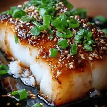 Ginger Soy Glazed Cod Recipe