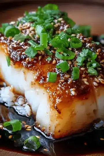 Ginger Soy Glazed Cod Recipe