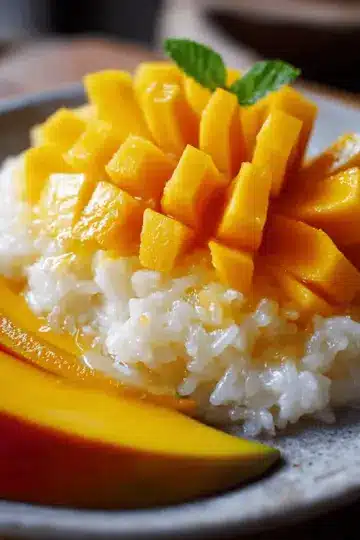Mango sticky rice