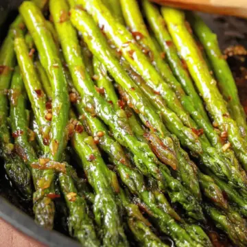 Honey Garlic Asparagus