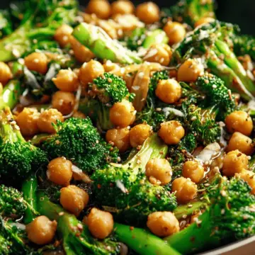 Chickpea and Broccoli Stir-Fry