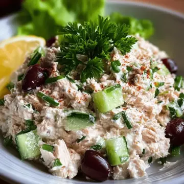 High Protein Cottage Cheese Tuna Salad