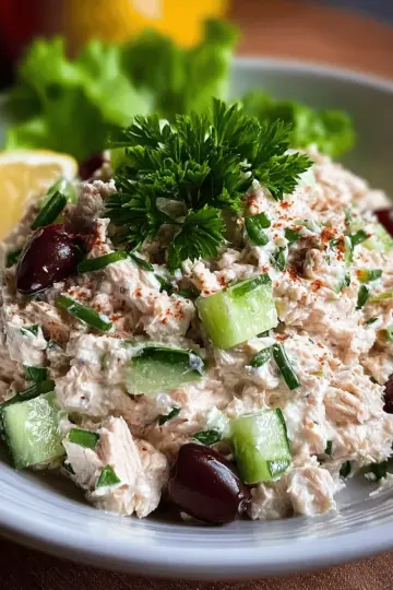 High Protein Cottage Cheese Tuna Salad