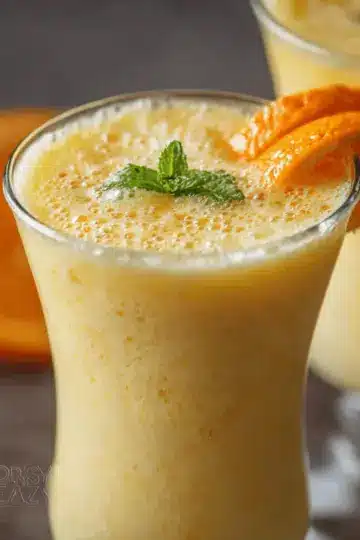 Pineapple Orange Smoothie (5 Minute Recipe)