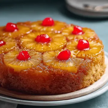 Pineapple Upside Down Cake
