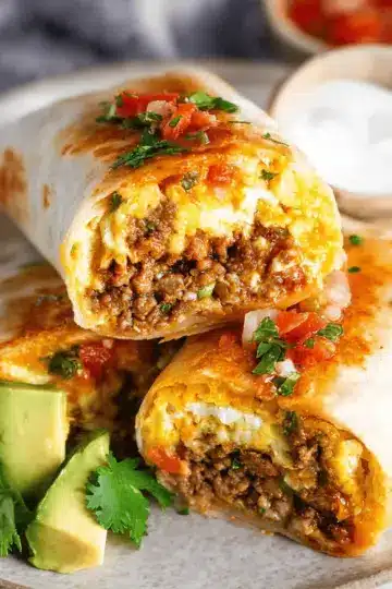 Breakfast Burritos (Freezer Friendly)