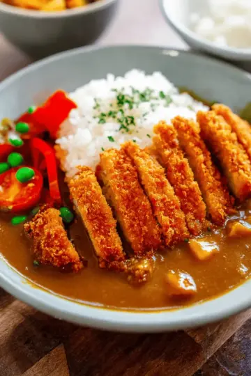 Katsu Curry (Japanese Curry with Chicken Cutlet)