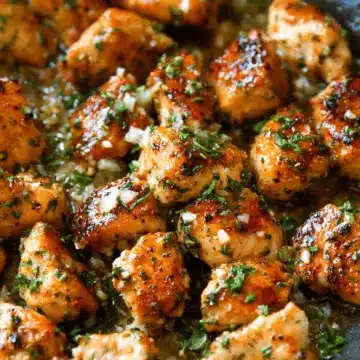 Garlic Butter Chicken Bites (15-Minute Recipe!)