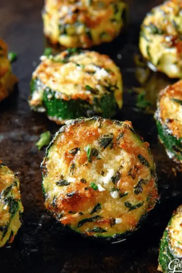 Zucchini Garlic Bites
