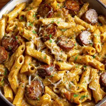 One Pot Spicy Sausage Pasta