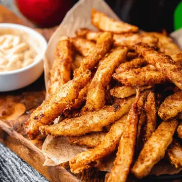 Air Fryer Apple Fries