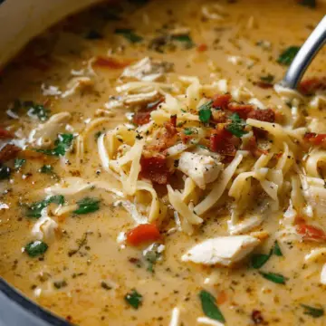 Crack Chicken Noodle Soup