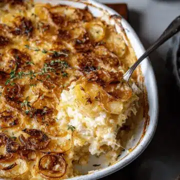 French Onion Funeral Potatoes