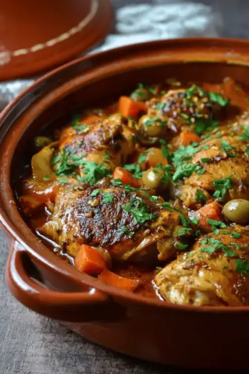 Moroccan Chicken Tagine