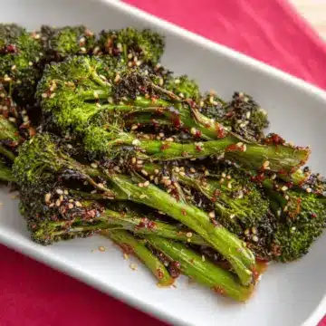 Smoky Gochujang Roasted Broccoli