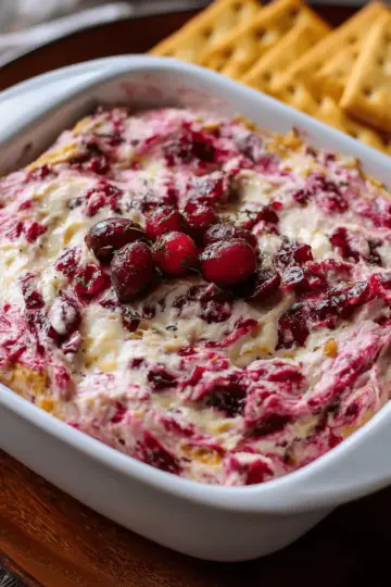 Baked Cranberry Cream Cheese Dip