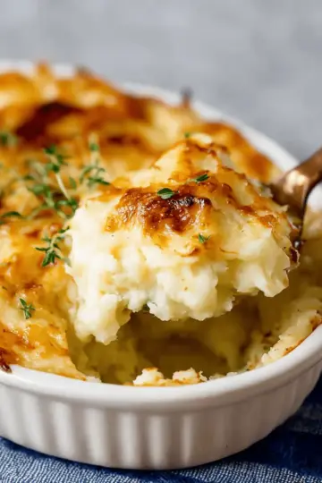 Creamy Baked Mashed Potatoes
