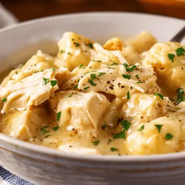 Cracker Barrel Chicken and Dumplings Recipe + Video