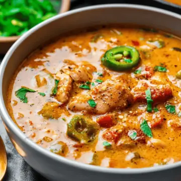 Cajun White Chicken Chili