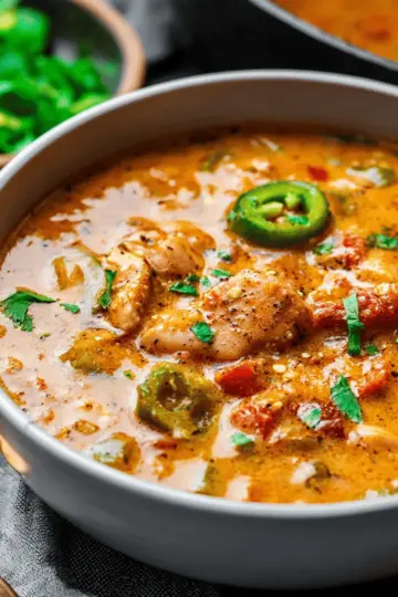 Cajun White Chicken Chili