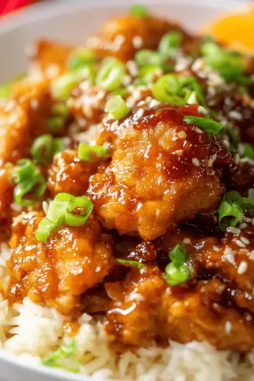 Easy Slow Cooker Orange Chicken