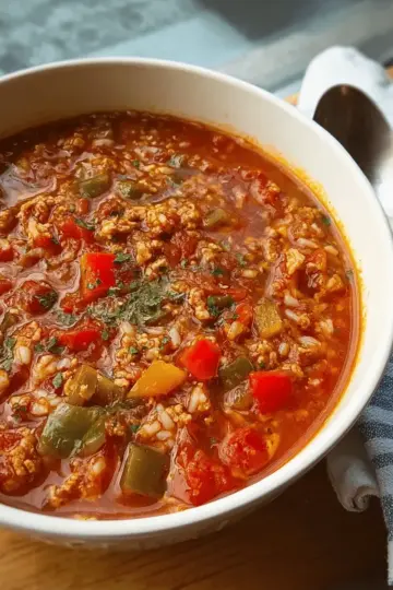 Stuffed Pepper Soup