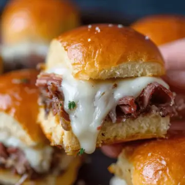 Easy French Dip Sliders Recipe