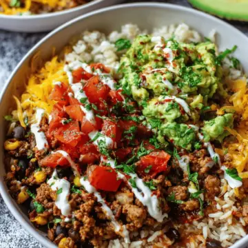 Taco Rice Bowl