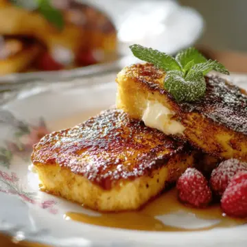 Crème Brûlée French Toast