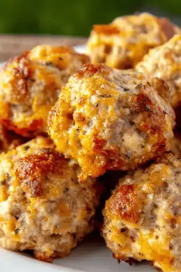 Cream Cheese Sausage Balls