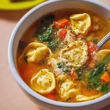 Chicken Tortellini Soup