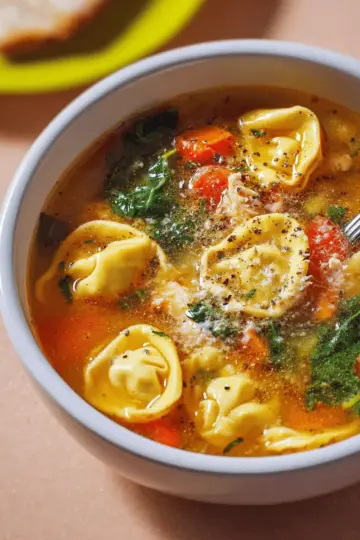 Chicken Tortellini Soup