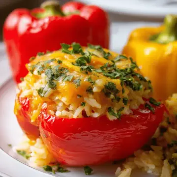 Rice Stuffed Peppers