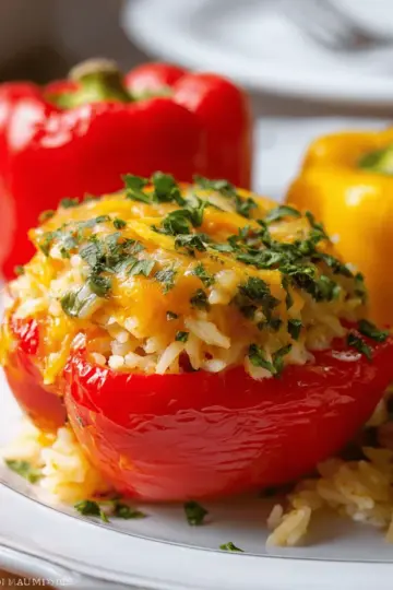 Rice Stuffed Peppers