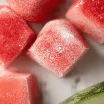 Watermelon Mochi
