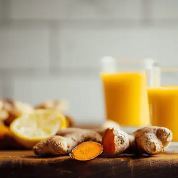 Lemon Ginger Turmeric Wellness Shots
