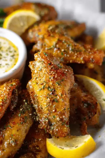 Honey Lemon Pepper Wings