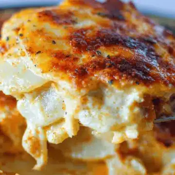 Copycat Ruth’s Chris Potatoes au Gratin