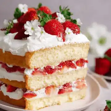 Strawberry Shortcake Cake