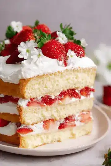 Strawberry Shortcake Cake