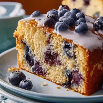 Melt in Your Mouth Blueberry Cake