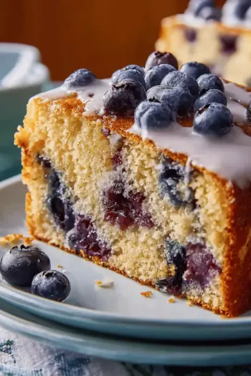 Melt in Your Mouth Blueberry Cake