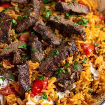 Steak & Queso Rice