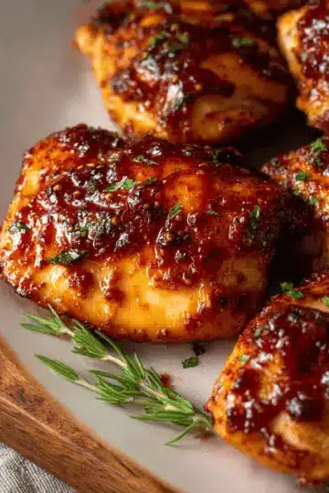 Baked Spicy Honey Chicken