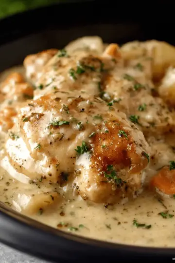 Crockpot Creamy Ranch Chicken