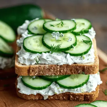 Cucumber Sandwiches Recipe