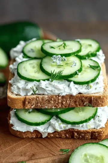Cucumber Sandwiches Recipe
