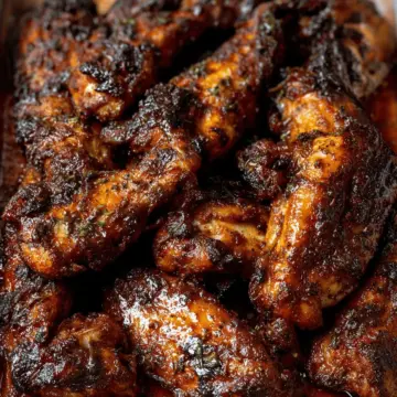 Baked Jamaican Jerk Chicken Wings